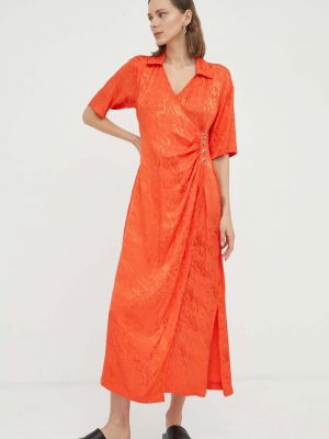 Obleka 2ndday oranžna