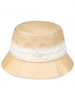 Dryžuotas kepurė Supreme smėlinė