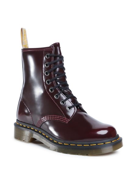 Stiefel Dr. Martens rot