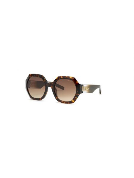 Okulary przeciwsłoneczne Chopard brązowe