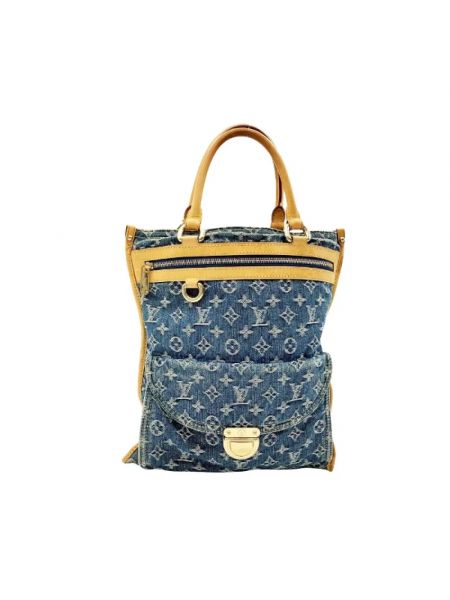 Shopperka Louis Vuitton Vintage niebieska