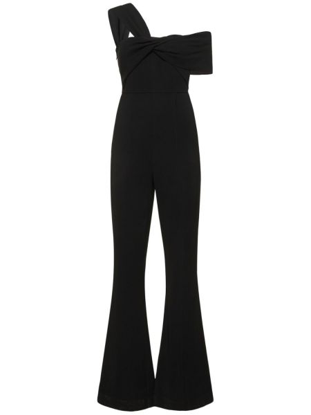 Asymmetrisk romper i viskos Roland Mouret svart