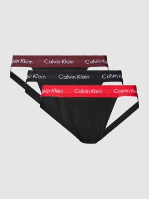 Czerwone slipy Calvin Klein Underwear