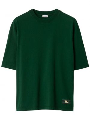 Tričko jersey Burberry zelené