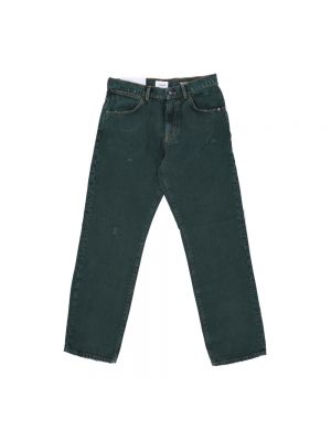 Straight jeans Amish grün