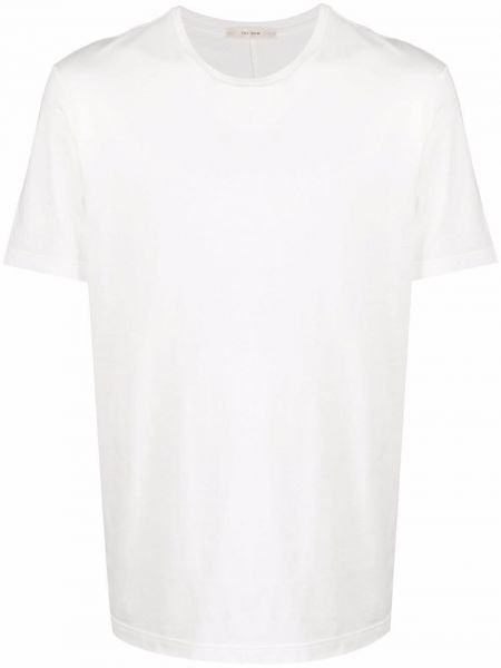 Bavlněné tričko The Row bílé