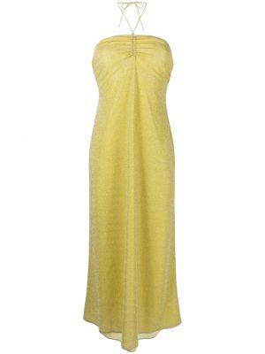 Μίντι φόρεμα Oséree κίτρινο