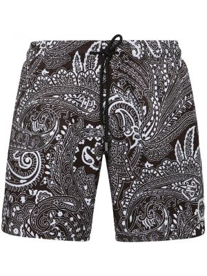 Kratke hlače s printom s paisley uzorkom Philipp Plein
