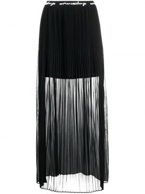 Plisovaná dlhá sukňa Armani Exchange