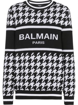 Pullover mit print Balmain