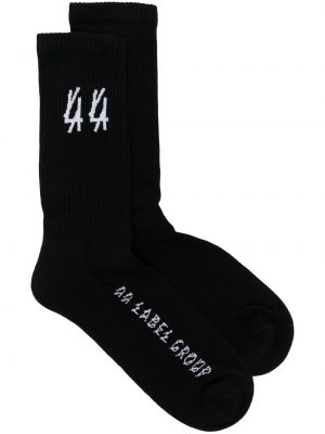 Siuvinėtos kojines 44 Label Group juoda