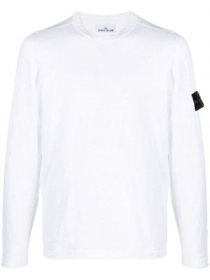 Пуловер от джърси Stone Island бяло