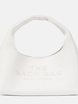 Lær mini bag Marc Jacobs hvit