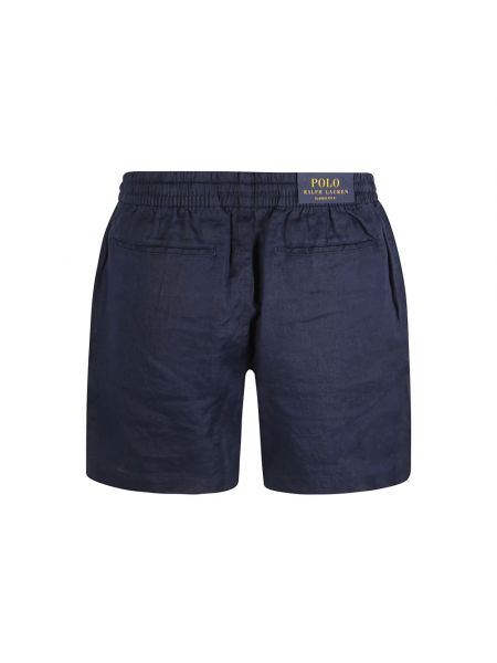 Leinen shorts Ralph Lauren blau