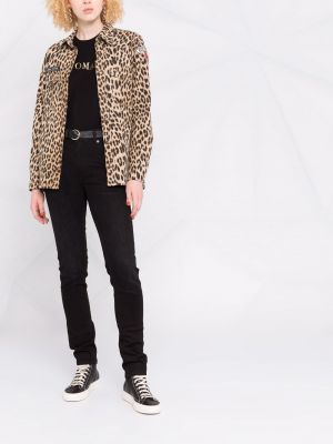 Camisa con estampado leopardo Zadig&voltaire marrón