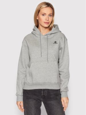 Bluza Embr S.Chev 10020872-A04 Szary Regular Fit Converse