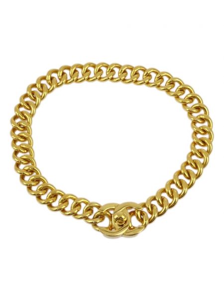 Łańcuch Chanel Pre-owned złoty