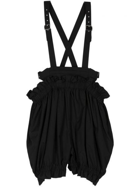 Αμάνικη μάλλινη ολόσωμη φόρμα με λουράκι Noir Kei Ninomiya μαύρο