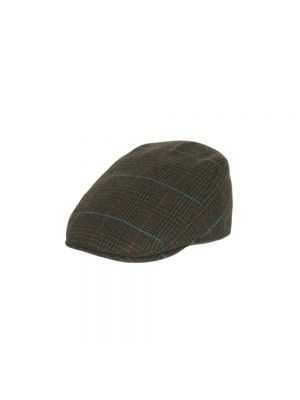 Tweed mütze Barbour grün
