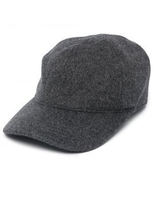 Cappello con visiera Toteme grigio