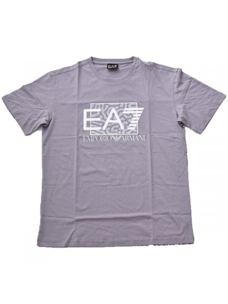 Tričko s krátkými rukávy Emporio Armani Ea7 šedé