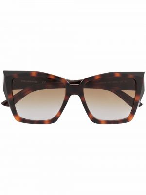Oversize saulesbrilles Karl Lagerfeld