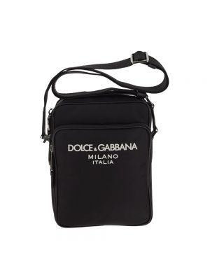 Nylonowa torba na ramię Dolce And Gabbana czarna