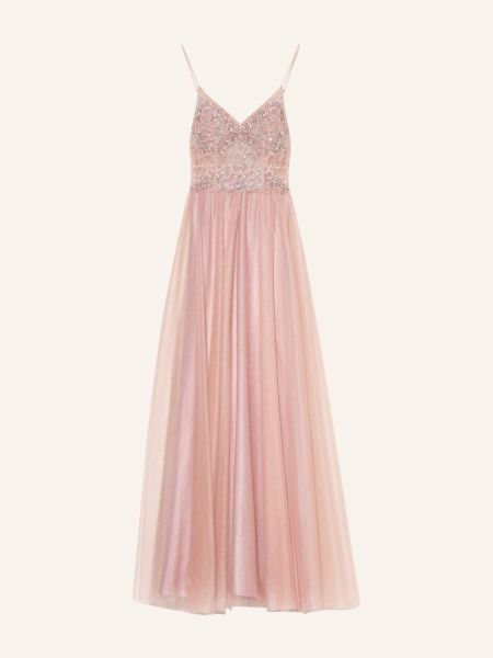Večerní šaty s flitry Unique růžové