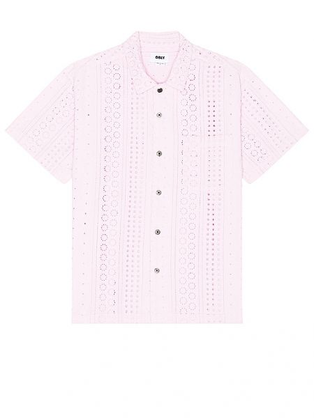 Chemise Obey rose