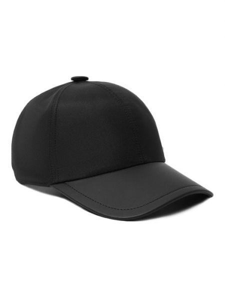 Шелковая кепка Stefano Ricci черная