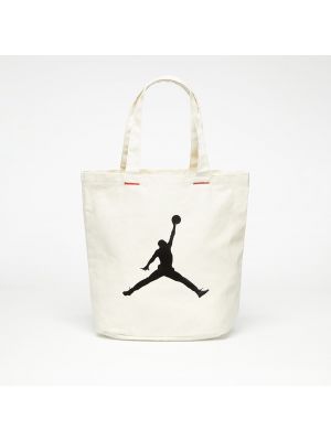 Τσάντα shopper Jordan λευκό