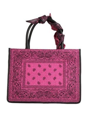 Большая сумка Anita Bilardi фиолетовая