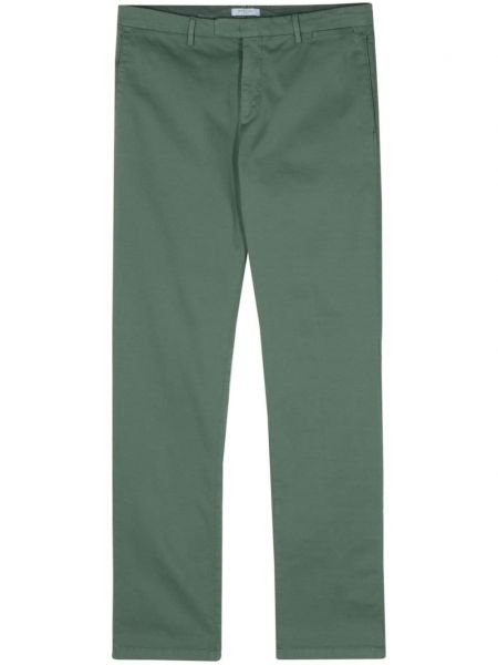 Pantalon slim plissé Boglioli vert