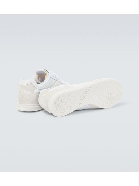 Δερμάτινα sneakers Junya Watanabe λευκό
