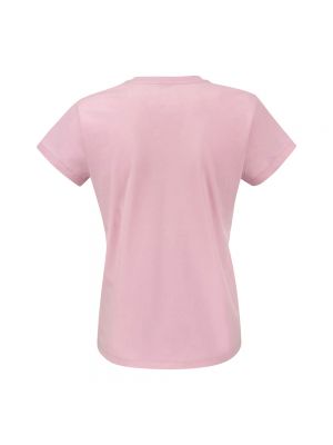 Koszulka z dżerseju Ralph Lauren różowa