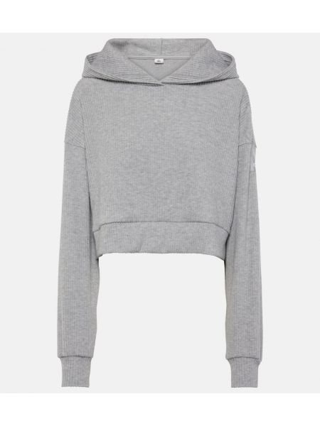 Hoodie Alo Yoga grå