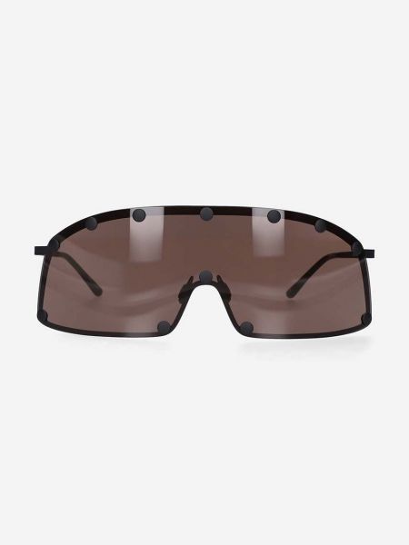Okulary przeciwsłoneczne Rick Owens brązowe