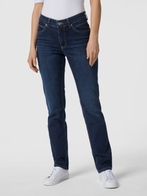 Proste jeansy z kieszeniami Mac