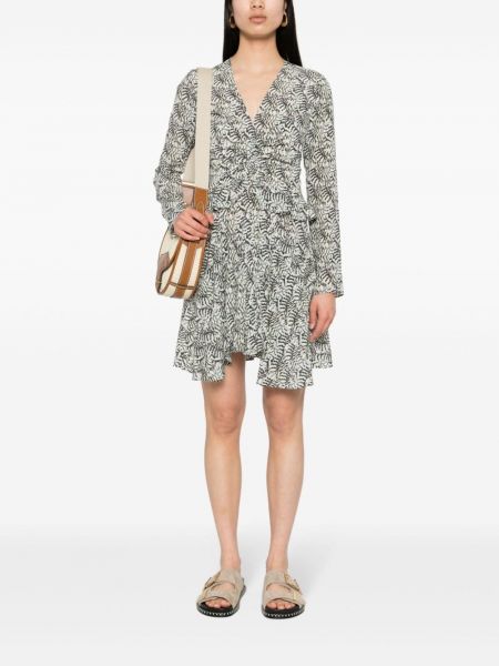Abstraktas mini kleita ar apdruku Isabel Marant