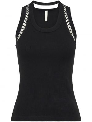 Top din dantelă Dion Lee negru