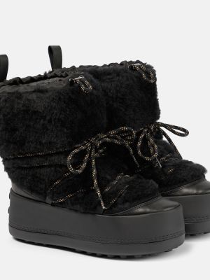Škornji za sneg Max Mara črna
