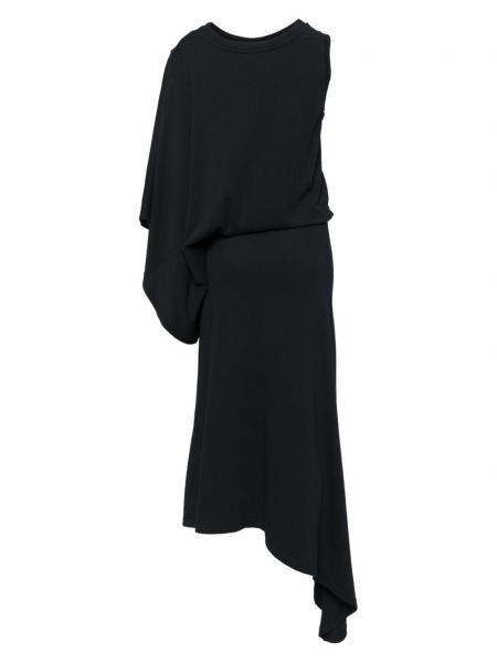 Drapiruotas suknele A.w.a.k.e. Mode juoda