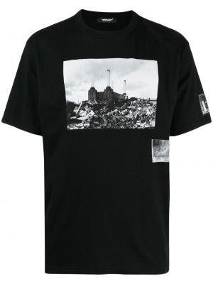 T-krekls ar apdruku Undercover melns