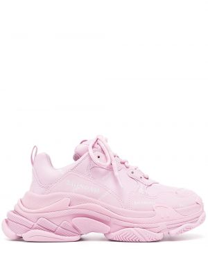 Zapatillas Balenciaga Triple S rosa