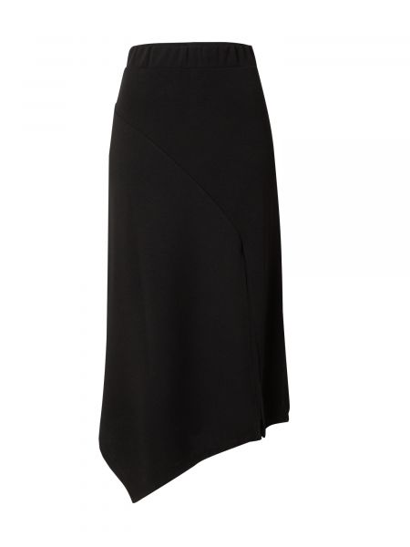 Asimetrična suknja Trendyol crna