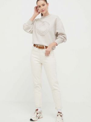 Bluza Calvin Klein beżowa