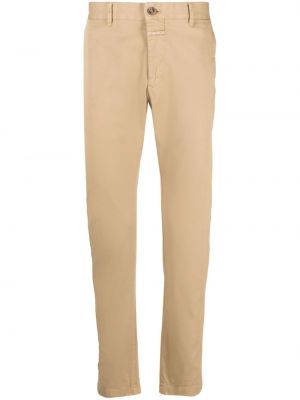 Pantaloni slim fit Closed beige