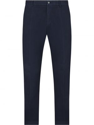 Pantalones rectos Dolce & Gabbana azul