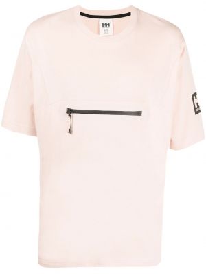 Zip t-skjorte Helly Hansen rosa