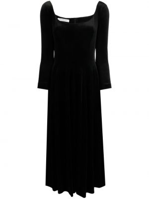 Maksi suknelė velvetinis Philosophy Di Lorenzo Serafini juoda